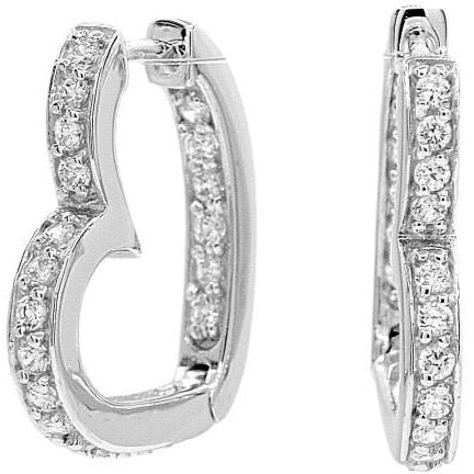 All About Love Inside-Outside Heart Earrings