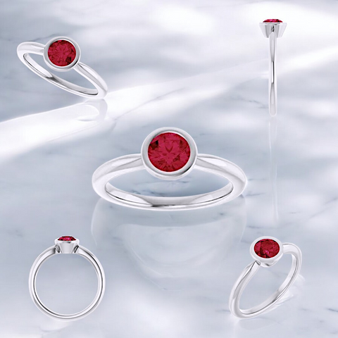 July Birthstone is "Ruby" -  information here