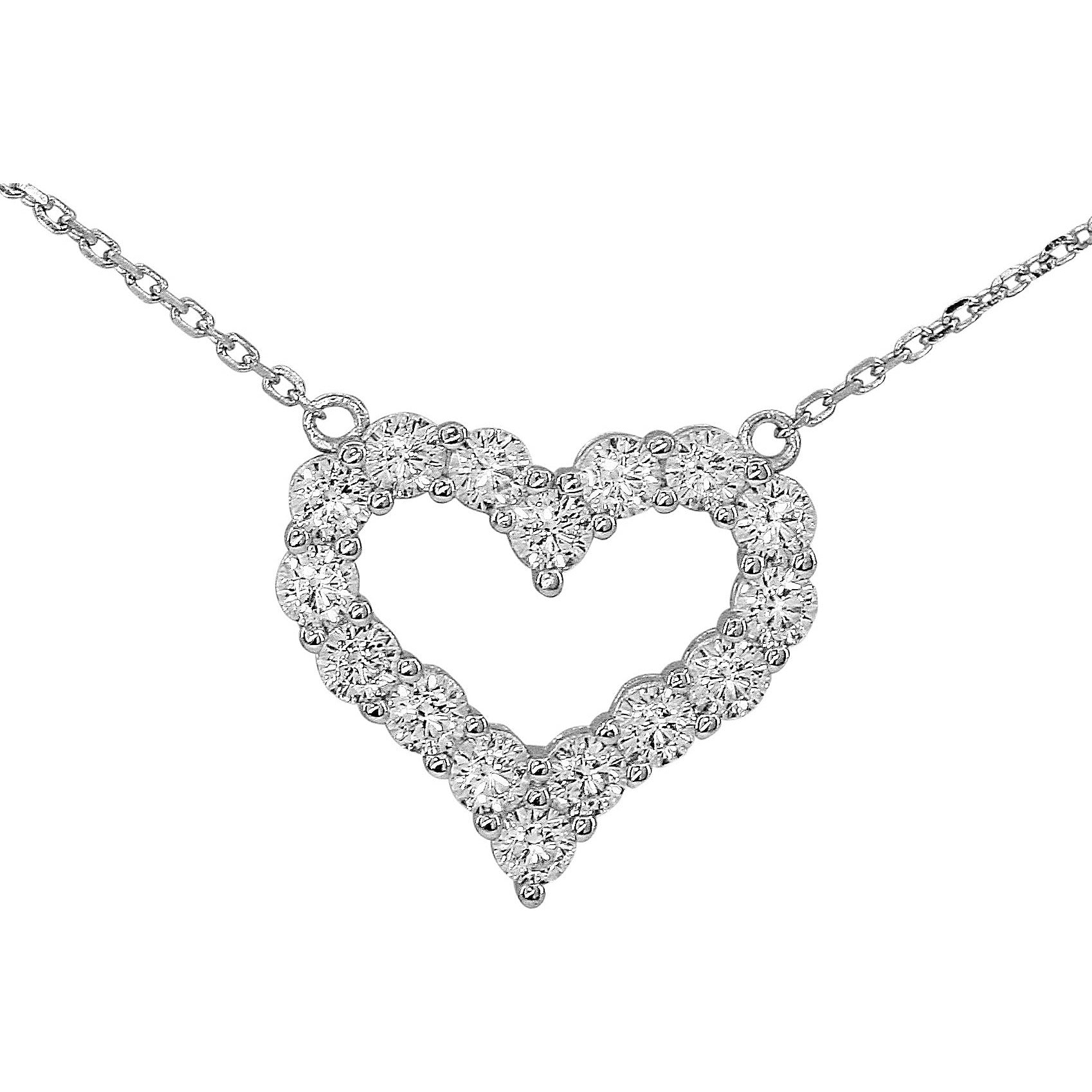 Open Heart Necklace