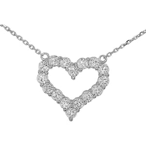 Open Heart Necklace