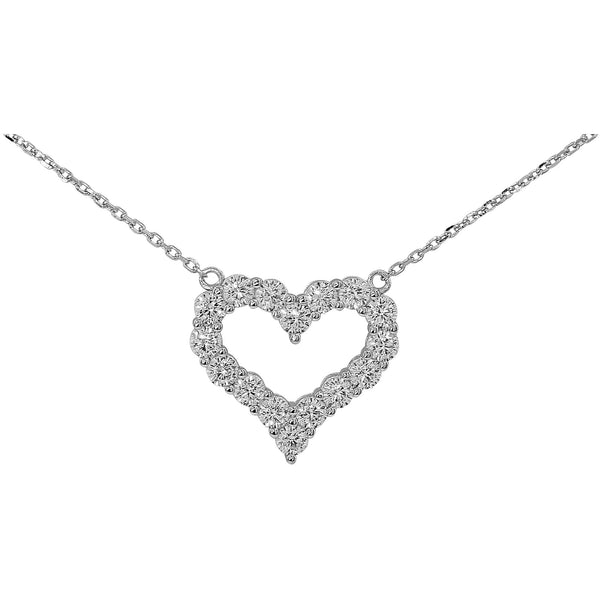 Open Heart Necklace