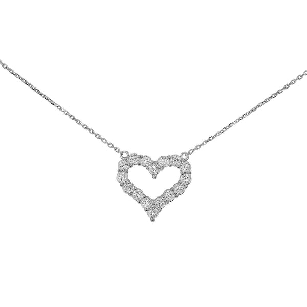 Open Heart Necklace