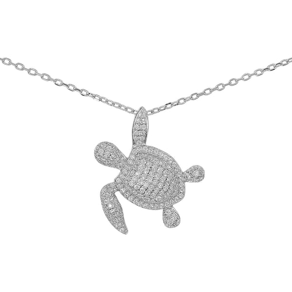 Dazzling Turtle Necklace