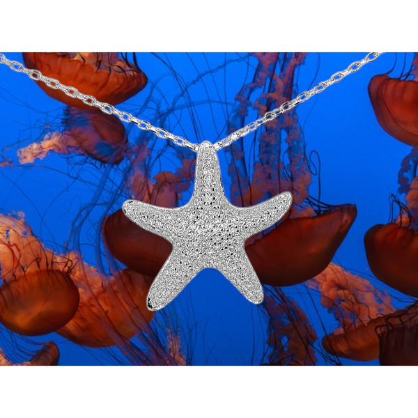 Dazzle Starfish Necklace