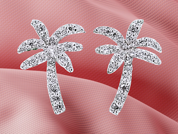 Gorgeous Palm Tree Earrings