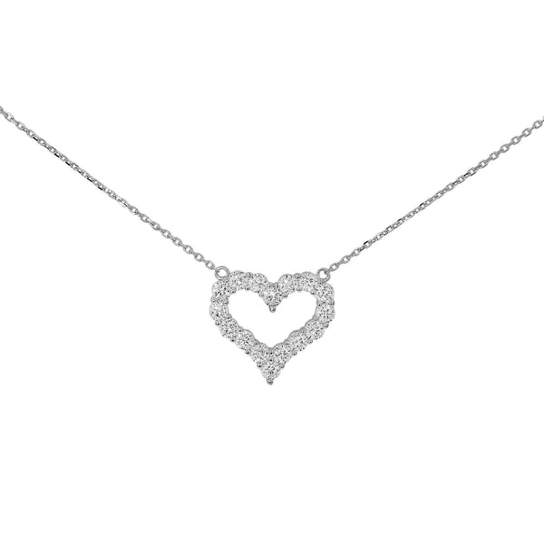 Open Heart Necklace