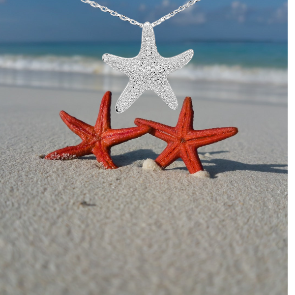 Dazzle Starfish Necklace