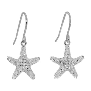 Star Fish Dangle Earrings