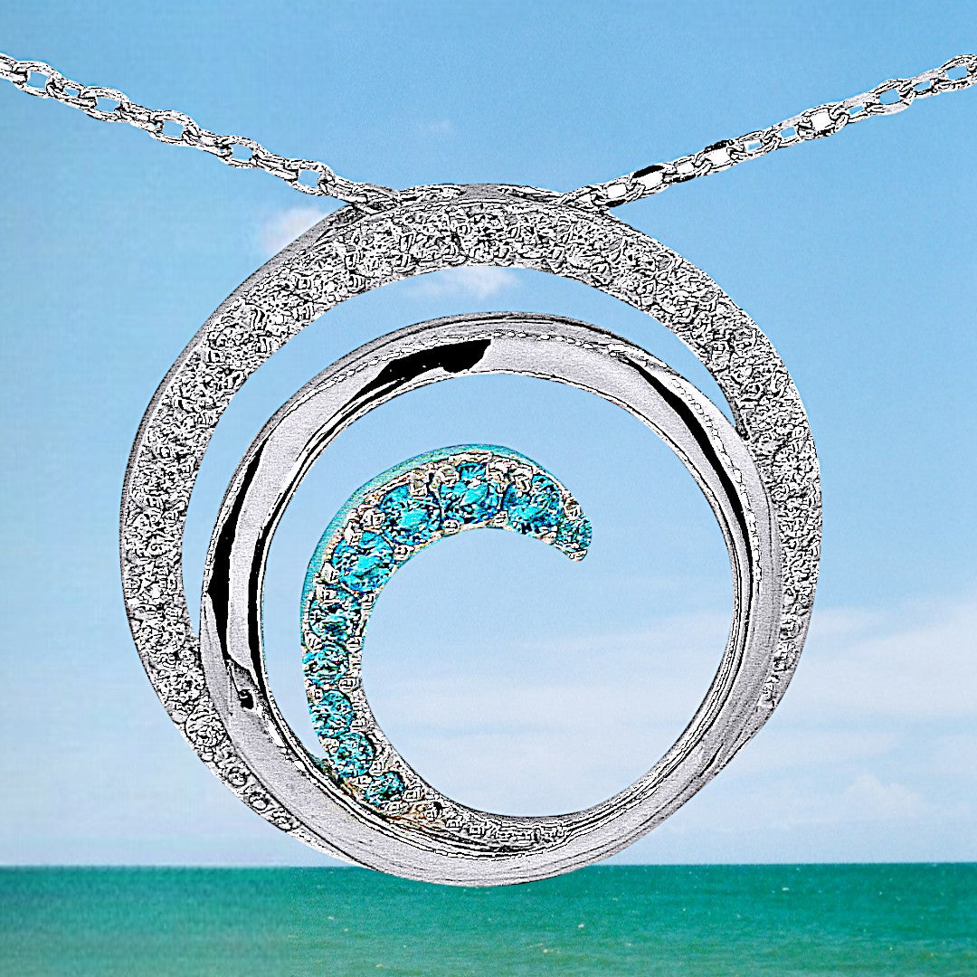 【U LAN】24SS★ [LAN ARCHIVE] Ocean Blue Eyes Necklace 2plan】24SS☆ [LAN ARCHIVE] Ocean Blue Eyes Necklace