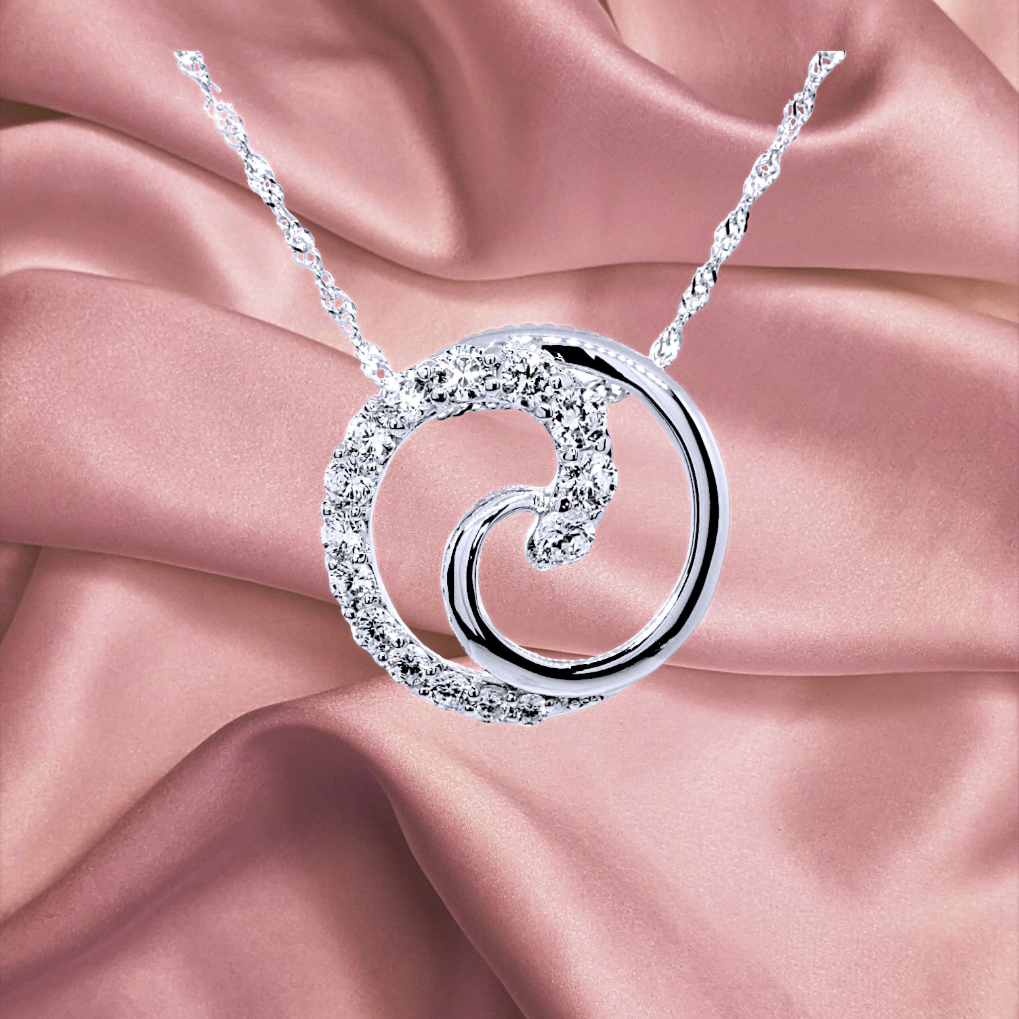 Ocean Wave Necklace – Argenti Designer Jewelers