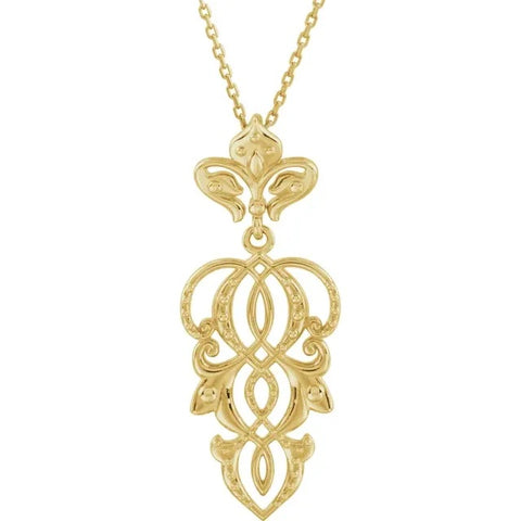 Fleur-de-lis Necklace