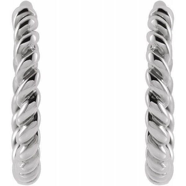 Twisted Rope Hoop Earrings Hoop Earrings