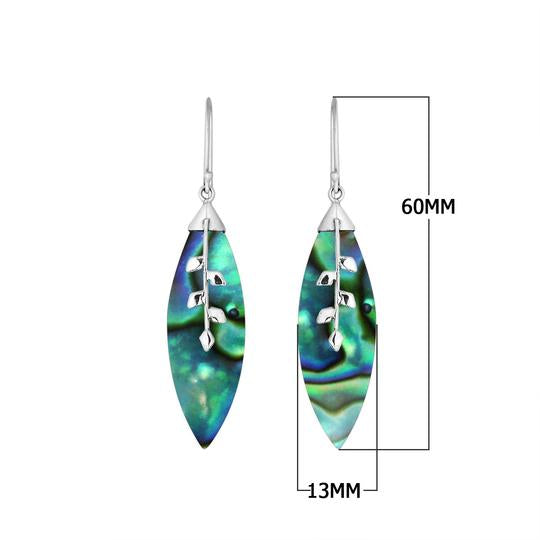 Flores Abalone Earrings