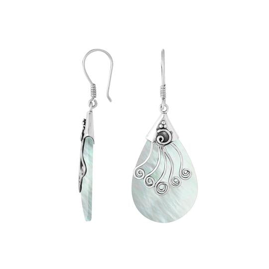 Athena Mother of Pearl Earrings