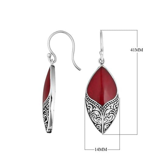 Arabesque Coral Earrings