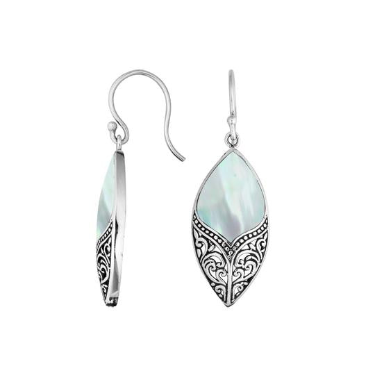 Arabesque Mother of Pearl Earrings