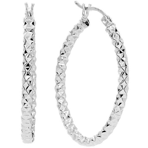 Ovale Hoop Earrings