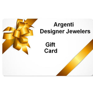Argenti Designer Jewelers Gift Card. The most unique designer jewelry just for you.