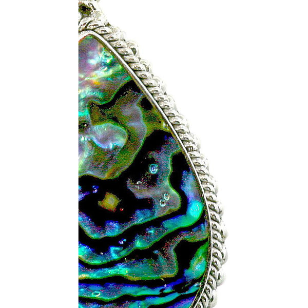 Classica Pear Shape Abalone Necklace