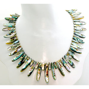 Marquis Abalone Necklace