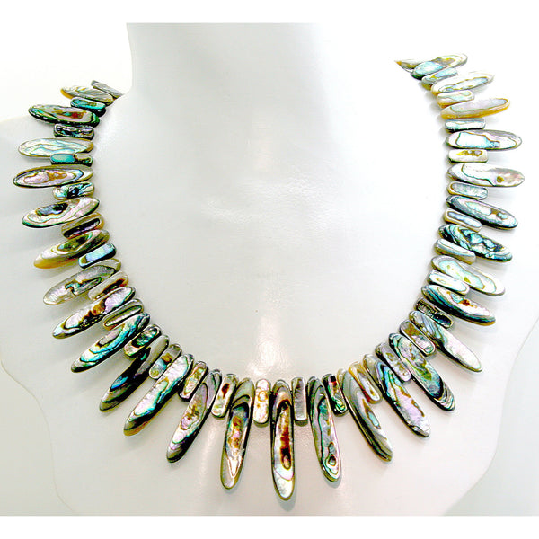FURTHER REDUCED! Kilmory Abalone Shell Necklace — Palenque Jewellery