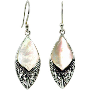 Arabesque Mother of Pearl Earrings