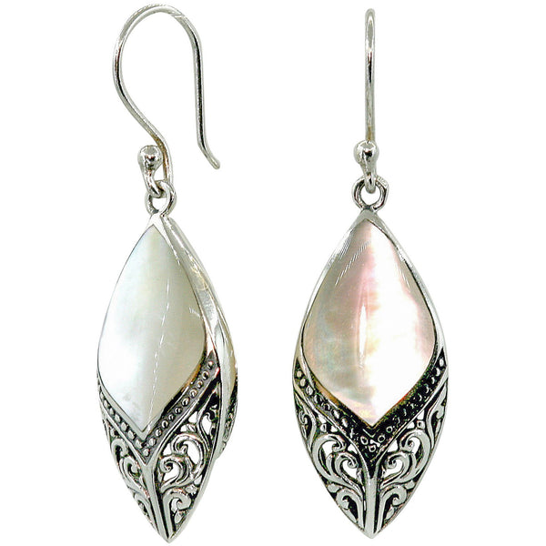 Arabesque Mother of Pearl Earrings