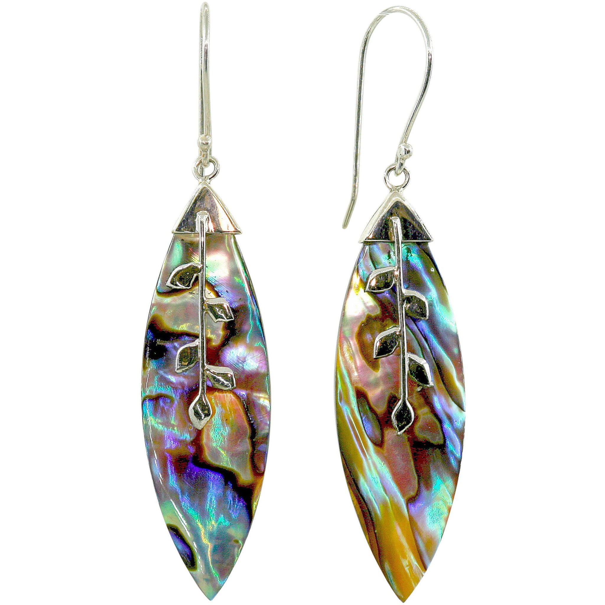 Flores Abalone Earrings