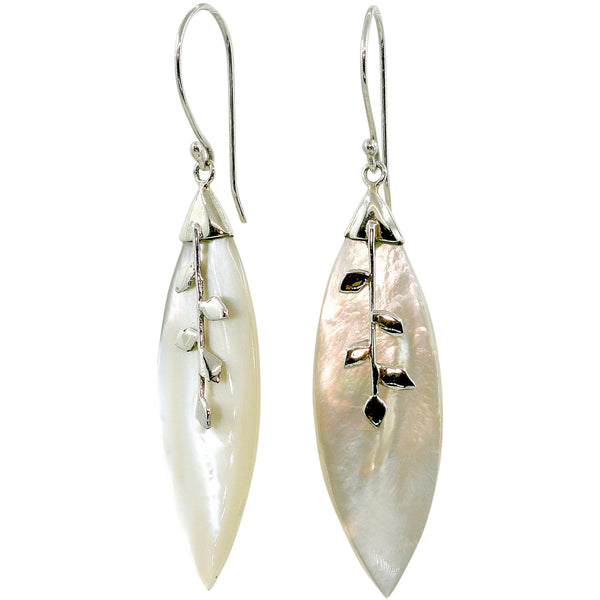 Flores Mother of Pearl Earrings