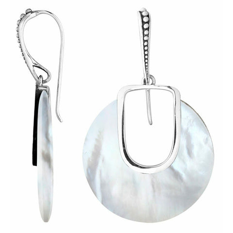 Paris Mother of Pearl Earrings