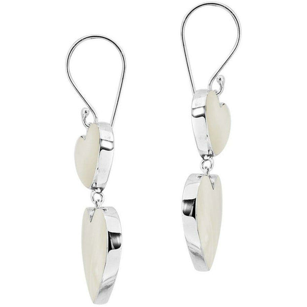 Sweet Hearts Mother of Pearl Earrings