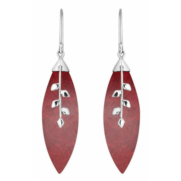 Flores Coral Earrings
