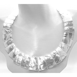Jabot Mother of Pearl Necklace