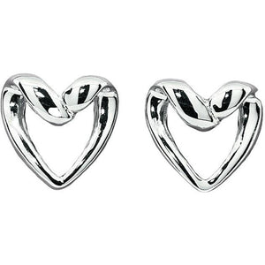 Open Heart Earrings