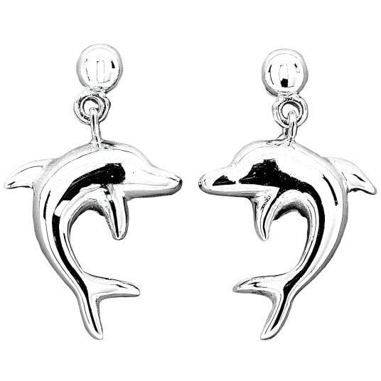 Dangle Dolphin Dance Earrings