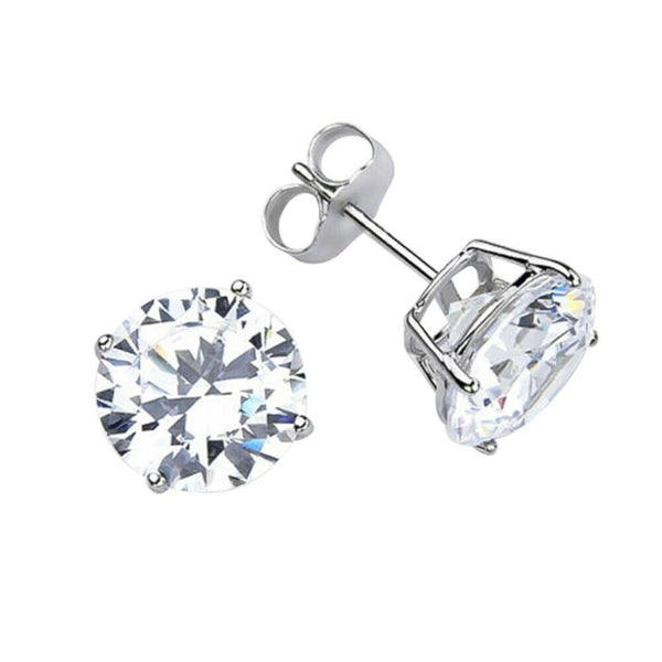 Solitaire Classic Earrings